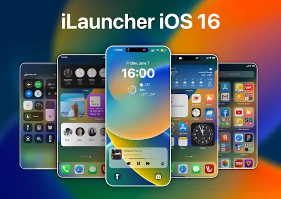 Launcher iOS17 - iLauncher android App screenshot 6